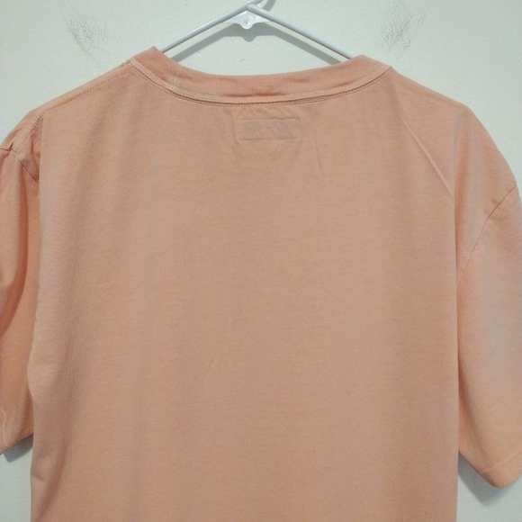 Guess - Oversized Vintage Triangle Logo Pink Shirt - Picture 11 of 15